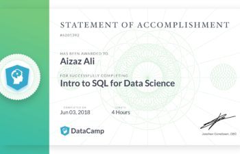 Intro to SQL for Data Science